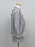 [Tie set] Puff half knit