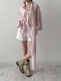 Slub Cotton Shorts
