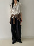 Warming Stripe Basic Shirt