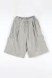 Nylon String Cargo Short Pants
