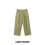 Vintage Washed Cargo Banding Pants