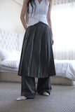 Kuro ST Pleated Skirt Pants