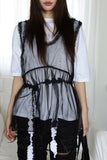Mor chiffon blouse