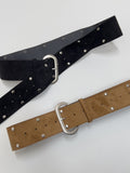 Suede Stud Belt