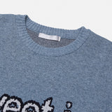Sweet Soft Lettering Knit