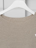 [Premium] Whole Garment Serena Round Knit
