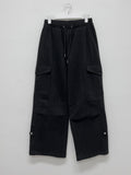[unisex] 3way pin tuck cargo wide pants