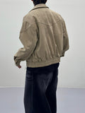 IL Cut Suede Quilted Jacket