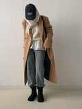 [unisex] Tommy Boucle Double Overfit Long Coat