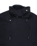 DOUBLE BUTTON WOOL COAT