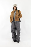 Heart washing cargo pants