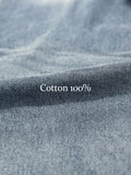 Paneled Incision Wide Denim
