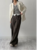 Jenna Belted Wide Slacks