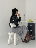 Biker Overfit Short Leather Jacket