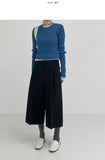 Meir Non-Obi Bermuda Slacks