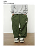 Eyelet Patch Nylon Pants