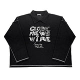 Finish Collar Knit T-shirt