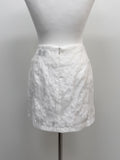 Jacquard Flower Mini Skirt