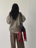 Holiday Tartan Check Muffler