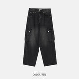Sean Snap Cargo Wide Denim
