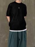 Linen Like Loose Half Knit