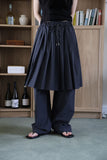 Aco Pleats Nylon Banding Pants