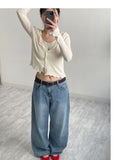 705 All-Brush Wide Denim Pants