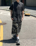 Zipper Pocket Bermuda Pants