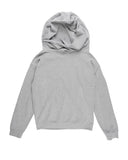 DRAPE NECK KNIT HOODIE