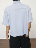 Smoothie Waffle Crop Shirt