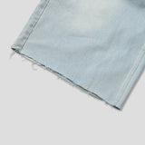 Vintage Star Patch Bermuda Denim