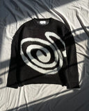 Mohair tornado knit