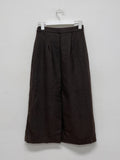 Lehman Wool Pleated Long Skirt