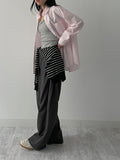 Butter Shirring Ribbed Sleeveless