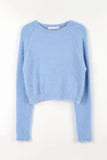 Mongle Fur Round Knit