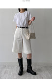 Chewing Tension Cotton Short Sleeve T-Shirt