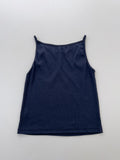 Rudin Boat Neck Ribbed Sleeveless