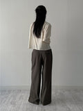 Jenna Belted Wide Slacks