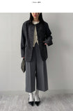 Vivi loose fit half tweed jacket