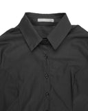 SLIM LINE CROP SHIRT