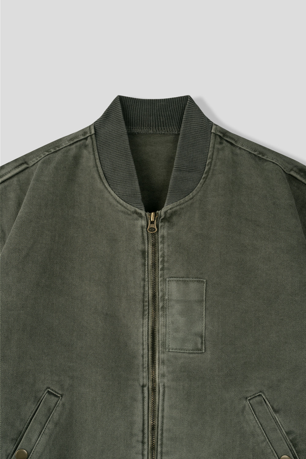 【KOOLOSET】Pigment Solid Flight Jumper KOOLOSET (クロゼット) - ピグメントソリッドフライトジャンパー