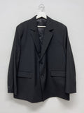 Stripe Single Overfit Blazer