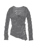 CROCHET RIBBON KNIT