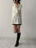 Shirring Frill Loose Fit Shirt