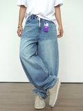Trill balloon denim pants