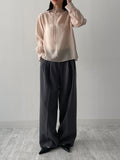 Solar Strap See-through Blouse