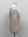 Hachi See-through U-neck Vest