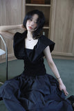 Aco Pleats Nylon Banding Pants