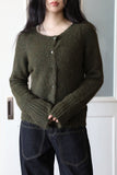 Rani bokashi knit cardigan