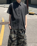 Zipper Pocket Bermuda Pants